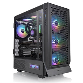 Thermaltake CS CA-1X5-00M1WN-00 Ceres 500 TG ARGB Mid Tower 1x3mm TG Black RTL