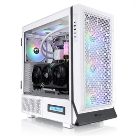 Thermaltake CS CA-1X5-00M6WN-00 Ceres 500 TG ARGB Snow MidTower 1x3mm TG Blanc