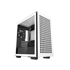 DeepCool CH370 WH Boîtier Micro ATX TG Blanc