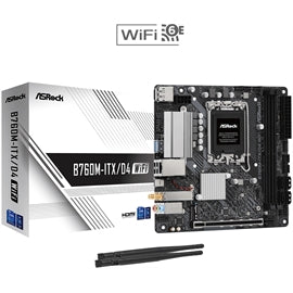 ASRock MB B760M-ITX D4 WiFi B760 LGA1700 Max64GB DDR4 Mini-ITX Retail