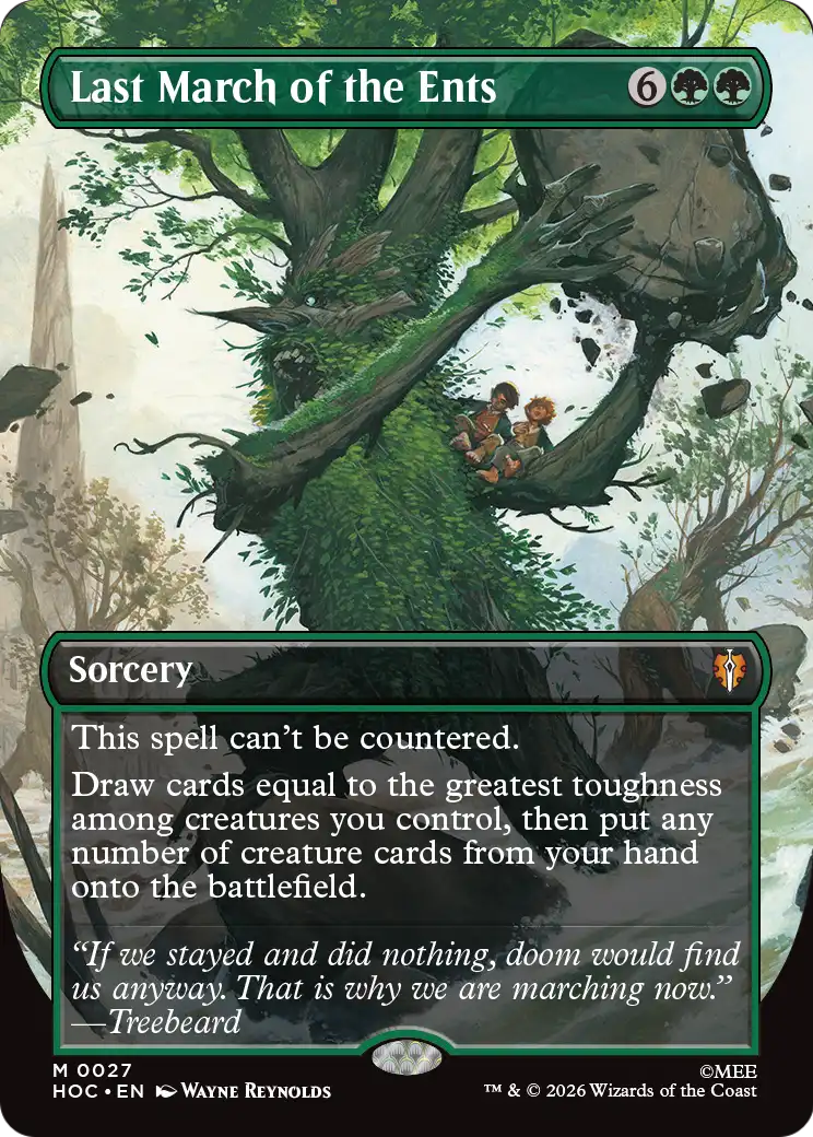 Last March of the Ents [hoc - 27]