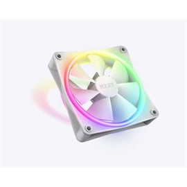 NZXT Ventilateur RF-D12SF-W1 F120 RGB DUO 120 mm FDB 4 broches PWM Blanc Vente au détail