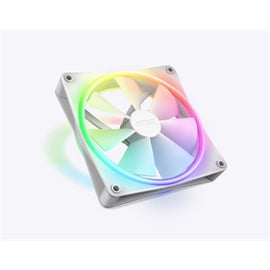 NZXT Ventilateur RF-D14SF-W1 F140 RGB DUO 140 mm FDB 4 broches PWM Blanc Vente au détail