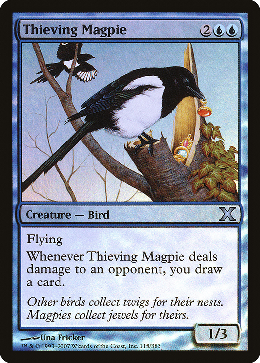 Thieving Magpie (10E-115★) - Tenth Edition Foil