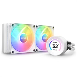 NZXT Ventilateur RL-KR24E-W1 KRAKEN ELITE RGB 240 Blanc Vente au détail