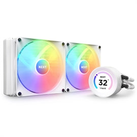 NZXT Ventilateur RL-KR28E-W1 KRAKEN ELITE RGB 280 Blanc Vente au détail