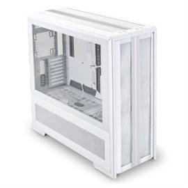 Lian-Li Case V3000PW Super Tower 4,0 mm Noir/gris verre trempé Blanc Vente au détail