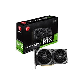 MSI Video Card G306TV2X8XC GeForce RTX 3060 Ti VENTUS 2X 8GD6X OC 8GB GDDR6X PCIE 256Bit Retail