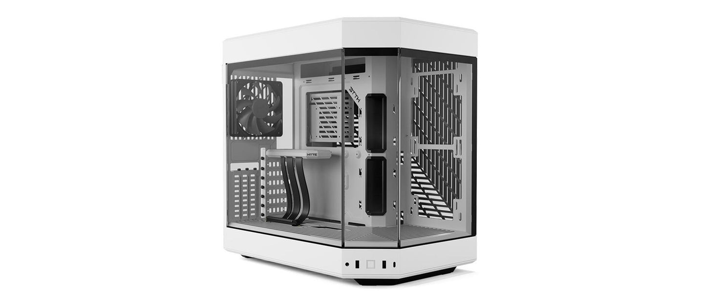 HYTE Case CS-HYTE-Y60-WW Y60 Snow White Mid Tower ATX Retail