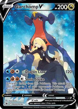 Garchomp V TG23/30 - SWSH10 Astral Radiance Trainer Gallery Holofoil