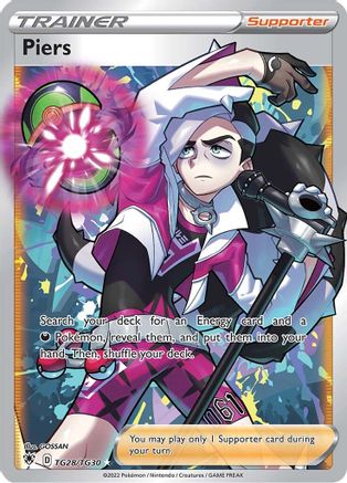 Piers TG28/30 - SWSH10 Astral Radiance Trainer Gallery Holofoil