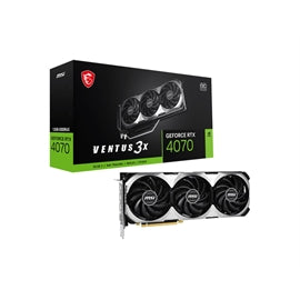 MSI VCX GeForce RTX 4070 VENTUS 3X 12G OC G6X DPx3 HDMI Retail