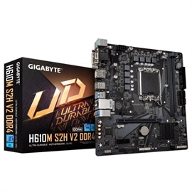 Gigabyte Motherboard H610M S2H V2 DDR4 H610 LGA1700 Max 64GB DDR4 Micro ATX Retail