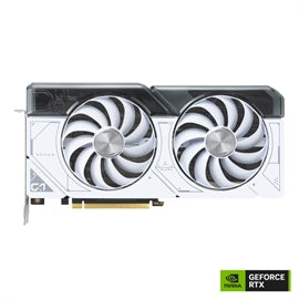 ASUS VCX DUAL-RTX4070-12G-WHITE GeForce RTX 4070 Blanc 12 Go GDDR6X 192B Vente au détail