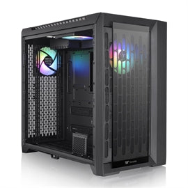 Thermaltake Case CA-1X6-00F1WN-01 CTE C750 TG ARGB Full Tower Chassis Tempered Glass Black