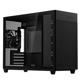 Asus Case AP201/BLK/TG// Prime AP201 Petite Tour MicroATX Verre Trempé Noir Vente au détail