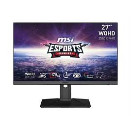 MSI MN G272QPF 27 Rapid IPS QHD 2560x1440 16:9 1ms 170Hz 2xHDMI DP Retail