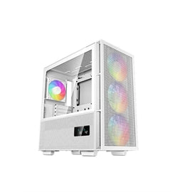 DeepCool Case R-CH560-WHAPE4D-G-1 CH560 DIGITAL WH Mi-Tour Verre Trempé ATX 3xARGB Ventilateurs Blanc Vente au détail