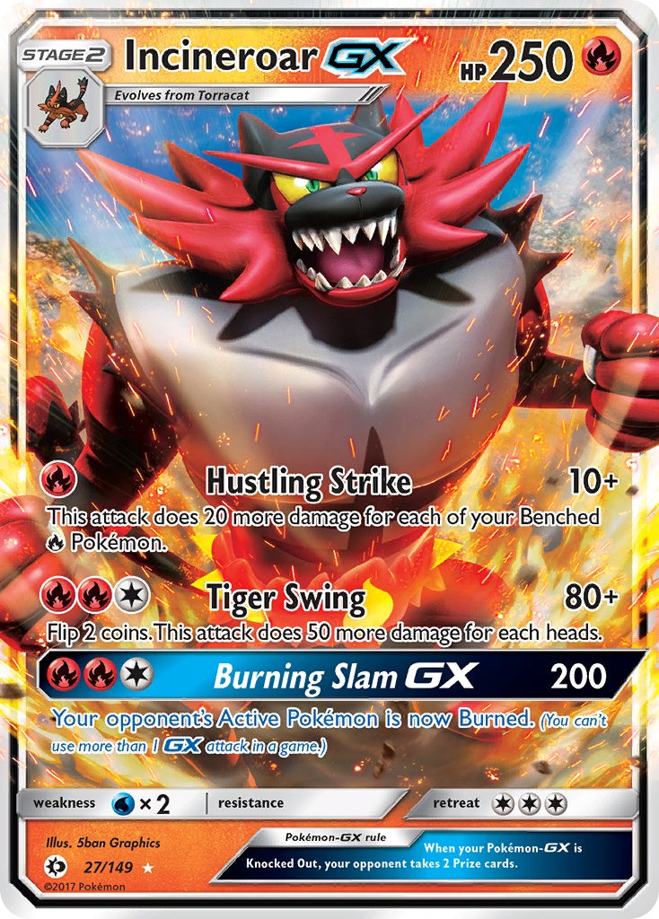 Incineroar-GX [SM1 - 27]