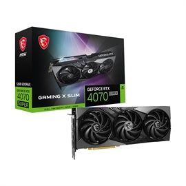 MSI RTX 4070 SUPER 12G GAMING X SLIM 12G G6X