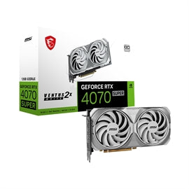 MSI RTX 4070 SUPER 12G VENTUS 2X BLANC OC 12G G6RX