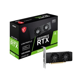 MSI VCX GeForce RTX 3050 LP 6G OC 6G GDDR6 PCI-E4.0x8