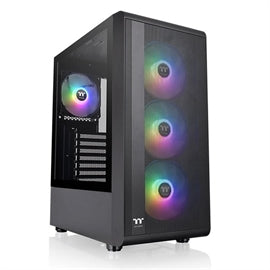 Thermaltake S200 TG 4 x ARGB Black Mid Tower ATX