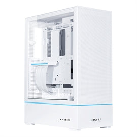 Lian-Li Case SUP01W Tower Steel TG ATX M-ATX ITX ATX White