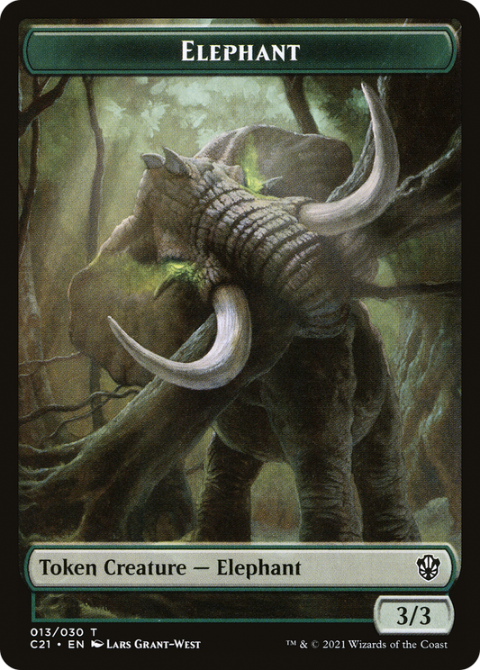 Elephant (TC21-013) - Commander 2021 Tokens