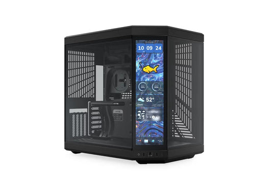 HYTE CS CS-HYTE-Y70TTI-BB  Y70 touch infinite mTower ATX TG Pitch Black Retail