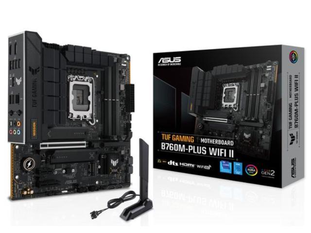 ASUS TUF GAMING B760M-PLUS WIFI II S1700 Max192GB DDR5 mATX