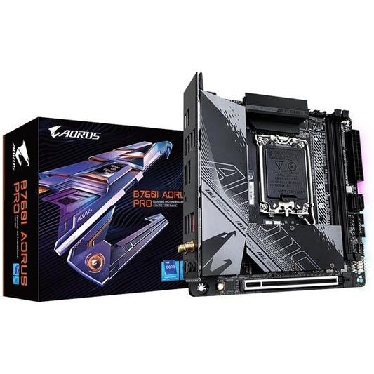 Gigabyte B760I AORUS PRO B760 LGA1700 Max96GB DDR5 PCIE mini-ITX