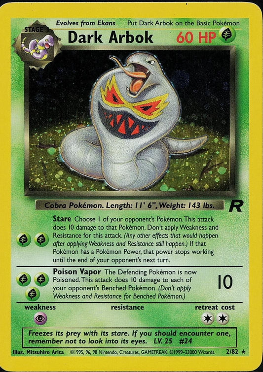 Dark Arbok [BASE5 - 2]