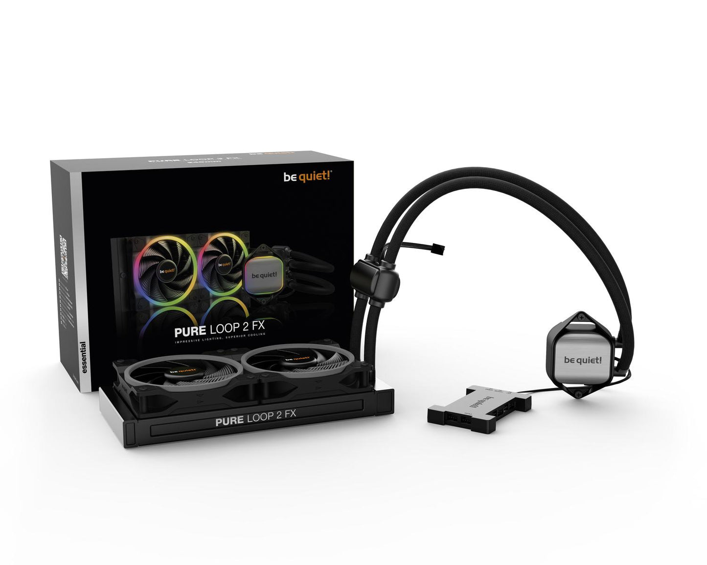 be quiet! Fan BW013 PURE LOOP 2 FX 240mm All-in-One water cooling ARGB