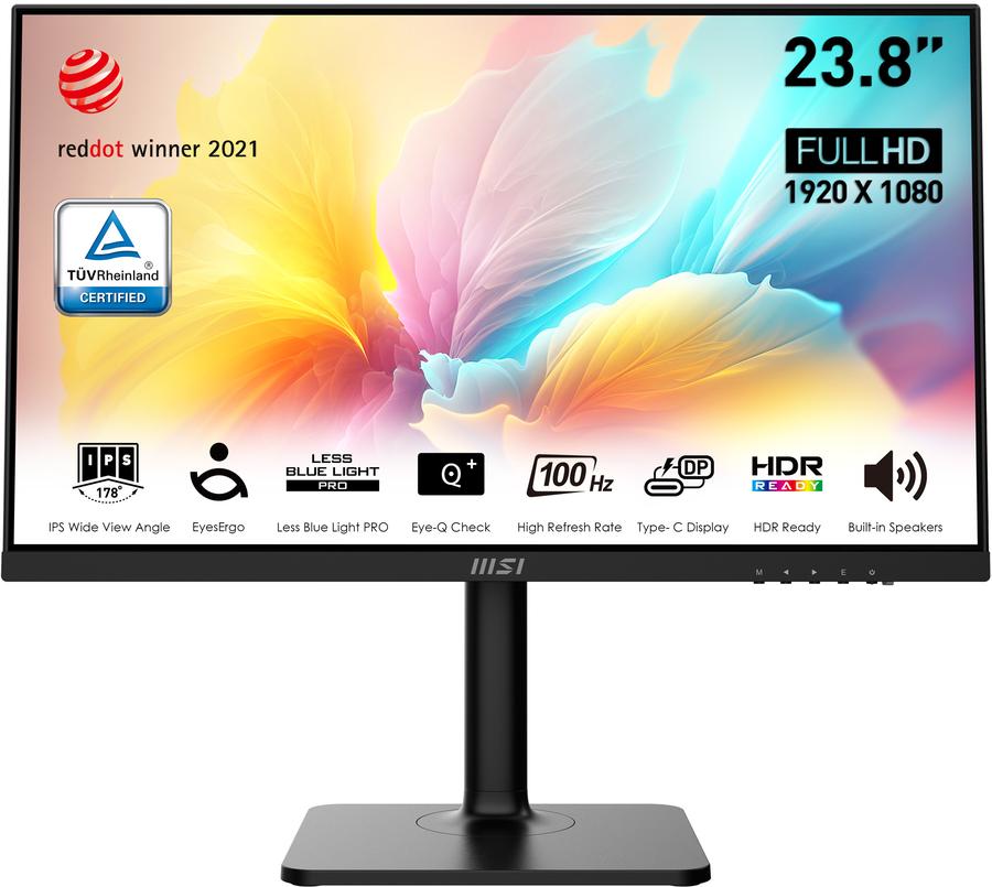 MSI Modern MD2412P 24 FHD 1920x1080 IPS 16:9 100Hz 300cd m2