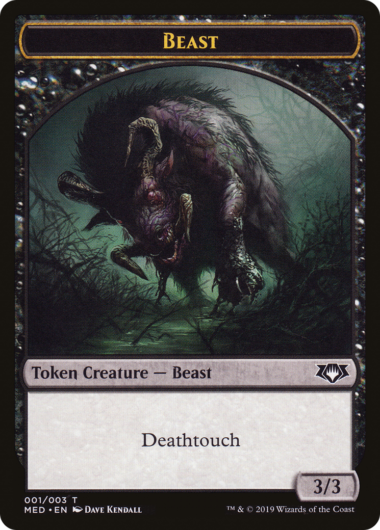 Beast (TMED-0W1) - Mythic Edition Tokens
