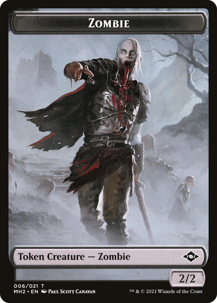 Zombie (TMH2-006) - Modern Horizons 2 Tokens