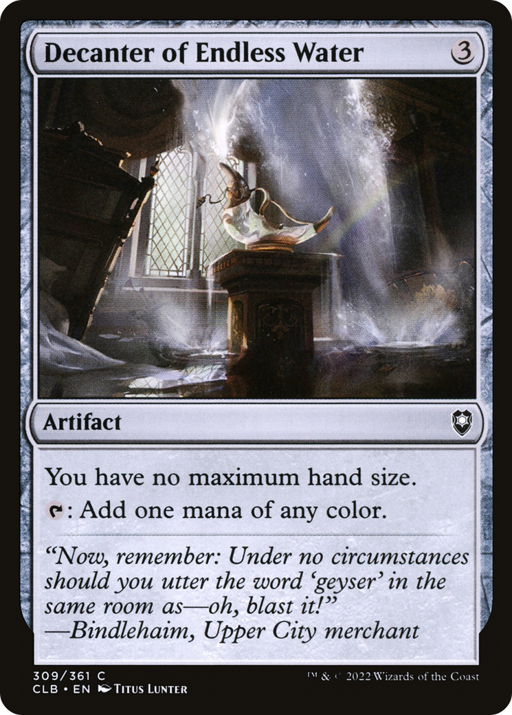 Decanter of Endless Water [clb - 309]