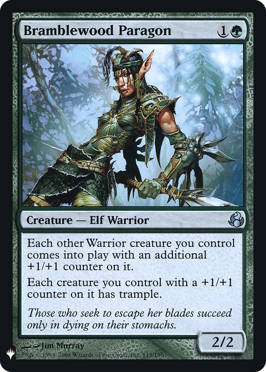 Bramblewood Paragon (LIST-115) - The List Foil