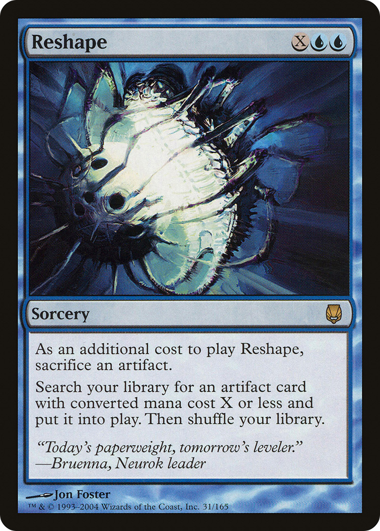 Reshape [dst - 31]