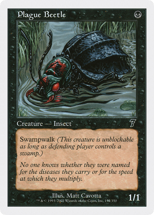 Plague Beetle (7ED-155) - Seventh Edition