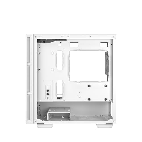 DeepCool CH360 WH TG Mini-ITX Micro-ATX Blanc