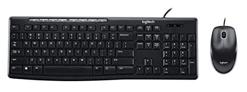 Logitech Keyboard Mouse 920-002714 MEDIA COMBO MK200 USB