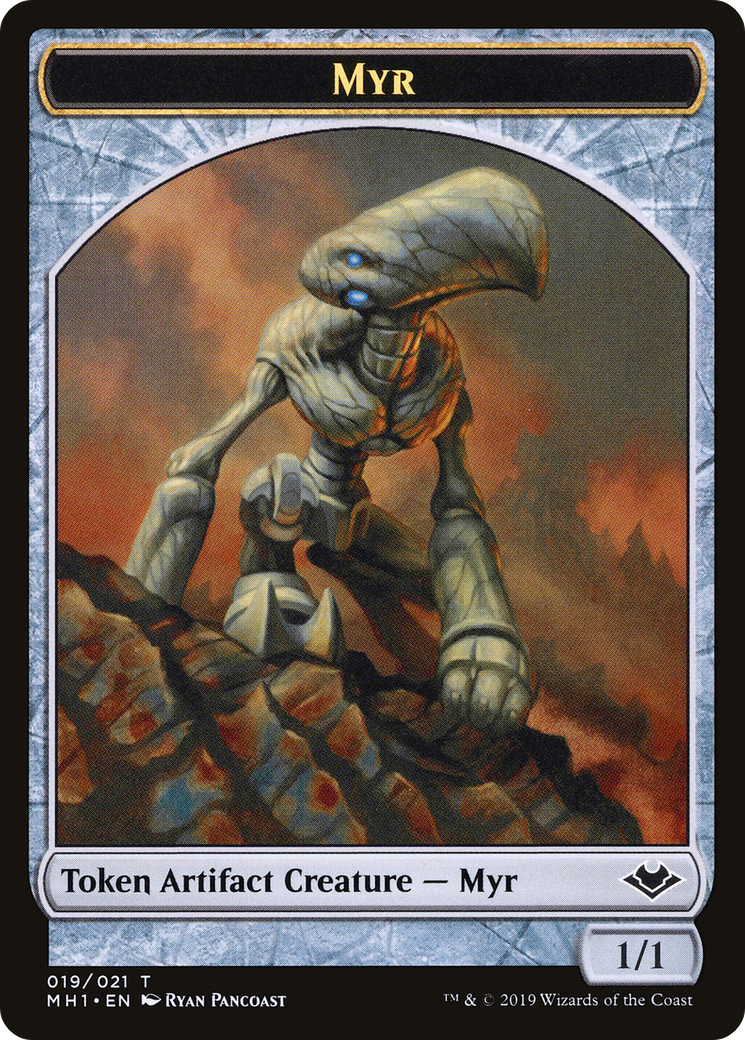 Myr (TMH1-019) - Modern Horizons Tokens Foil