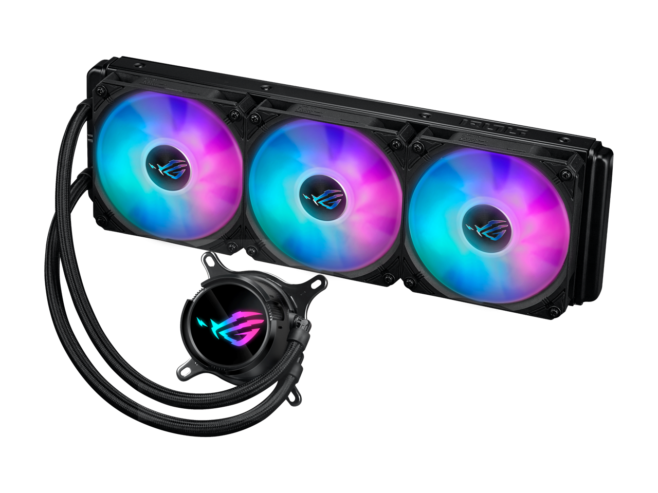 Ventilateur ASUS ROG STRIX LC III 360 ARGB AIO refroidisseur de processeur liquide ventilateur 3x120mm