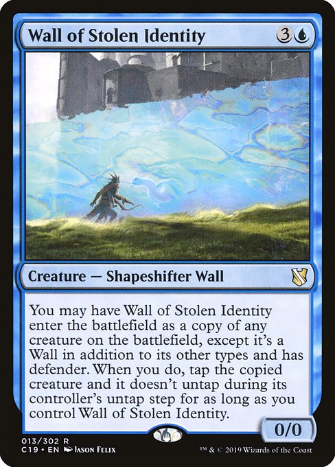 Wall of Stolen Identity [C19 - 13]