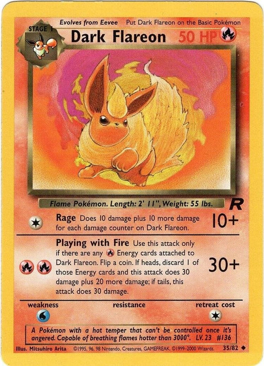 Dark Flareon [BASE5 - 35]