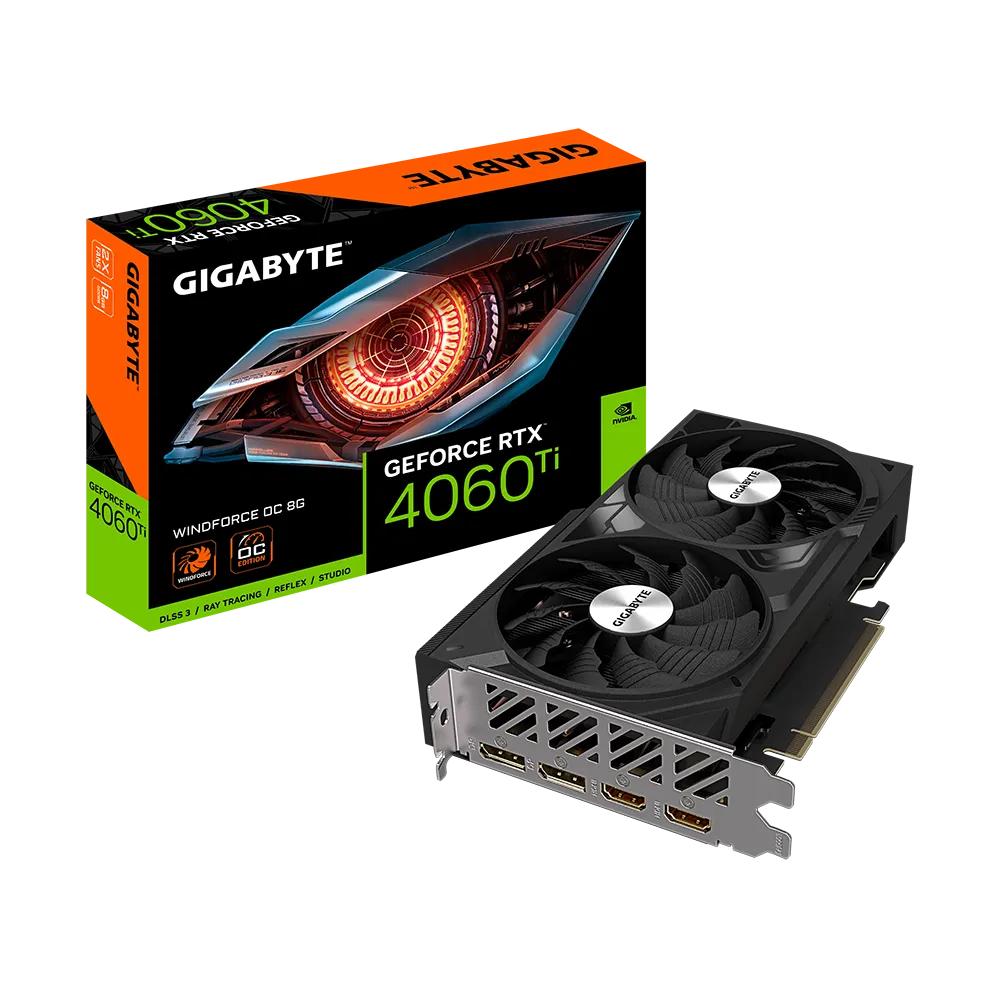 Gigabyte VCX GV-N406TWF2OC-8GD GeForce RTX 4060 Ti WINDFORCE OC 8G GDDR6 RTL