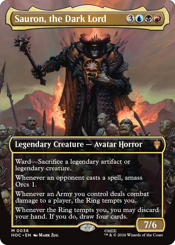 Sauron, the Dark Lord [hoc - 36]