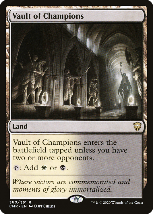 Vault of Champions [cmr - 360]